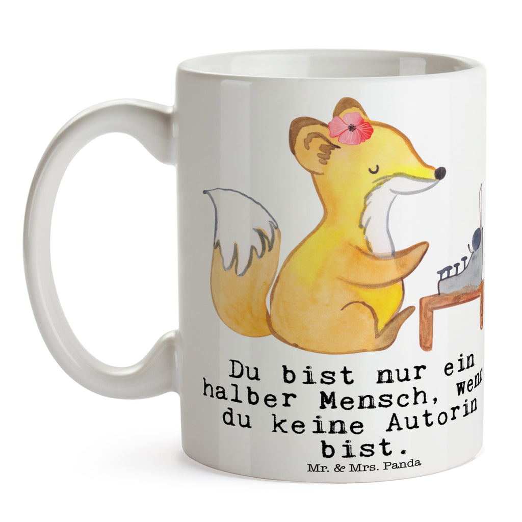 Tasse Autorin mit Herz Tasse, Kaffeetasse, Teetasse, Becher, Kaffeebecher, Teebecher, Keramiktasse, Porzellantasse, Büro Tasse, Geschenk Tasse, Tasse Sprüche, Tasse Motive, Kaffeetassen, Tasse bedrucken, Designer Tasse, Cappuccino Tassen, Schöne Teetassen, Beruf, Ausbildung, Jubiläum, Abschied, Rente, Kollege, Kollegin, Geschenk, Schenken, Arbeitskollege, Mitarbeiter, Firma, Danke, Dankeschön, Autorin, Buchveröffentlichung, Schriftstellerin, Verlag, Geschichtenschreiber, Hobbyautor