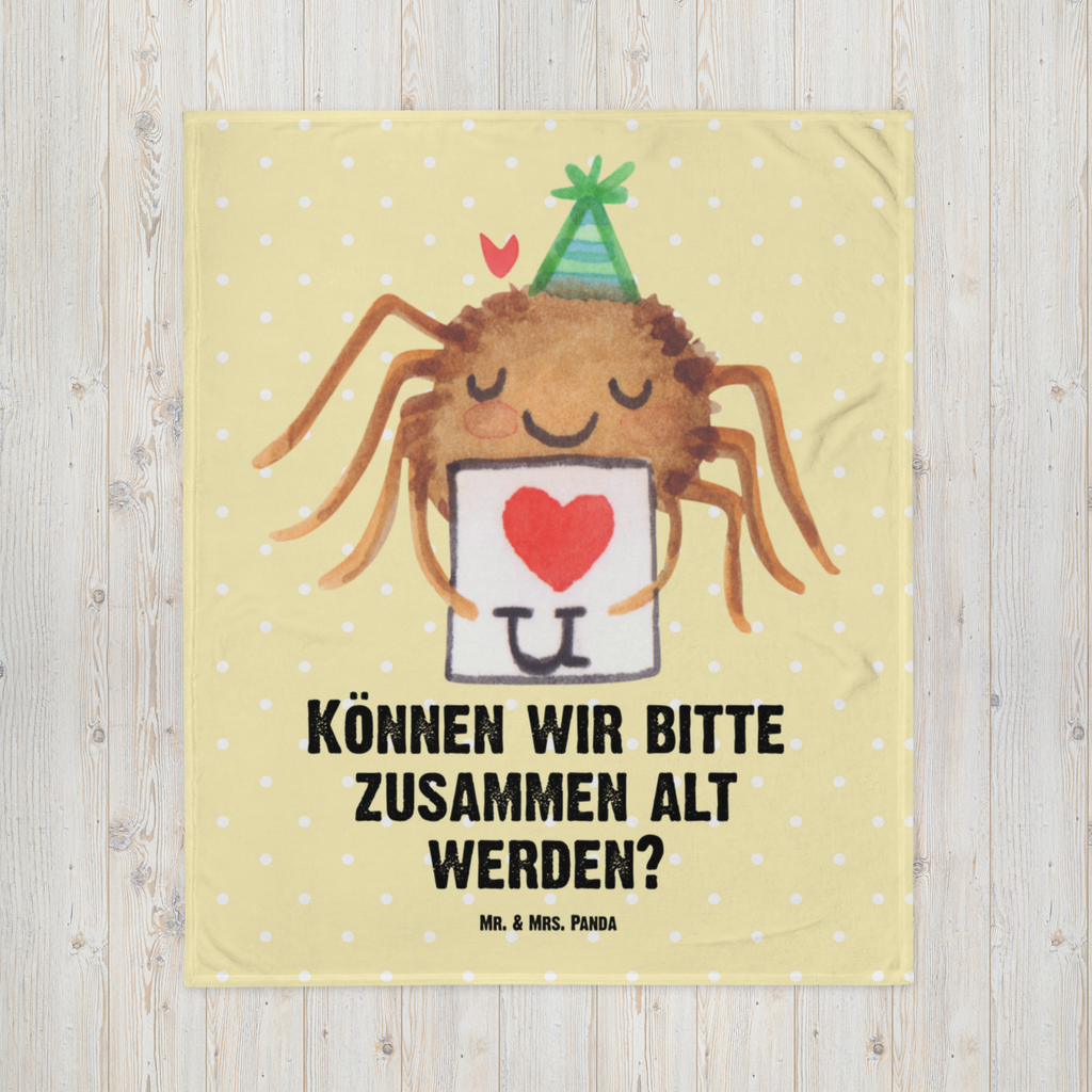 Kuscheldecke Spinne Agathe Brief Decke, Wohndecke, Tagesdecke, Wolldecke, Sofadecke, Spinne Agathe, Spinne, Agathe, Videos, Merchandise, Liebesbeweis, Ich Liebe dich, Heiratsantrag, Verliebt, Liebespaar, Liebesgeschenk, Treuebeweis, Treuetest