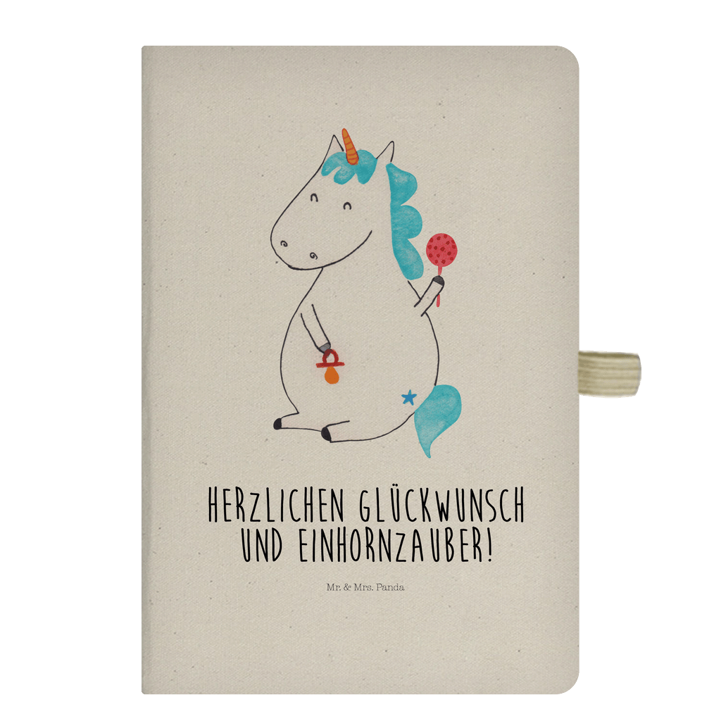 Baumwoll Notizbuch Einhorn Baby Notizen, Eintragebuch, Tagebuch, Notizblock, Adressbuch, Journal, Kladde, Skizzenbuch, Notizheft, Schreibbuch, Schreibheft, Einhorn, Einhörner, Einhorn Deko, Pegasus, Unicorn, Mutter, Geburt, Geburtstag, erstes Kind, Baby, Babyglück, Nachwuchs, Eltern, Party, Kind, Schnuller