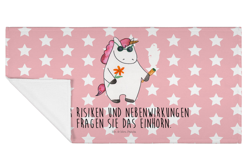 Handtuch Einhorn Woodstock Handtuch, Badehandtuch, Badezimmer, Handtücher, groß, Kinder, Baby, Einhorn, Einhörner, Einhorn Deko, Pegasus, Unicorn, Kiffen, Joint, Zigarette, Alkohol, Party, Spaß. lustig, witzig, Woodstock