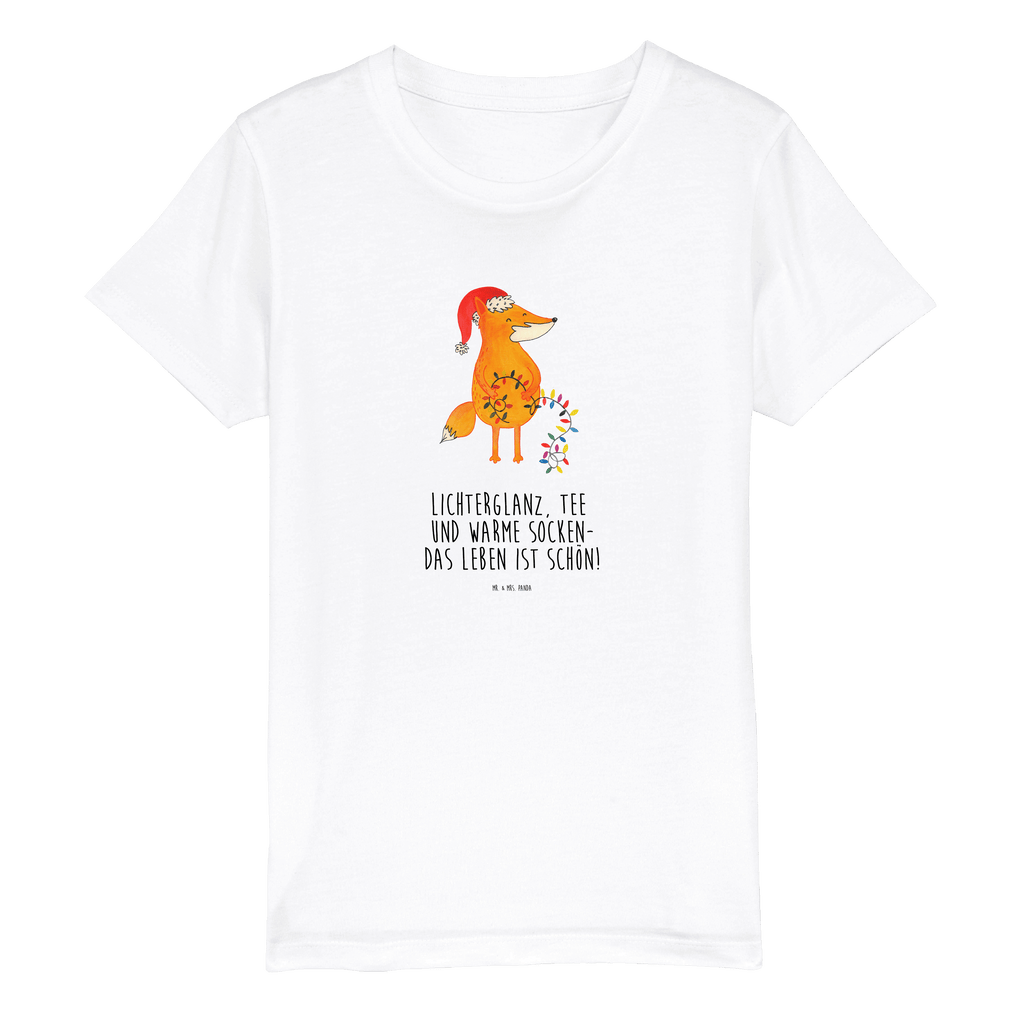 Organic Kinder T-Shirt Fuchs Weihnachten Kinder T-Shirt, Kinder T-Shirt Mädchen, Kinder T-Shirt Jungen, Winter, Weihnachten, Weihnachtsdeko, Nikolaus, Advent, Heiligabend, Wintermotiv, Fuchs, Füchse, Spruch schön, Geschenk Weihnachten, Weihnachtsmann, Weihnachtszeit