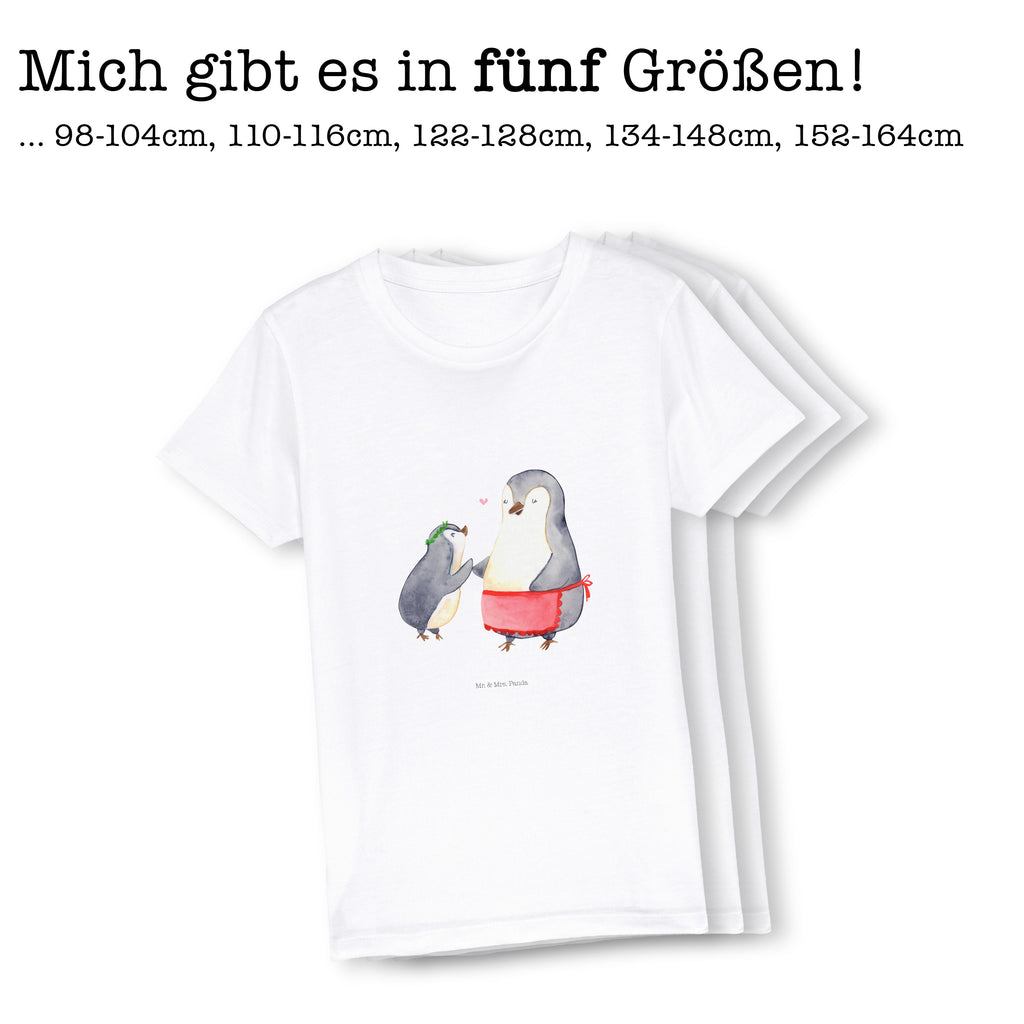 Organic Kinder T-Shirt Pinguin mit Kind Kinder T-Shirt, Kinder T-Shirt Mädchen, Kinder T-Shirt Jungen, Familie, Vatertag, Muttertag, Bruder, Schwester, Mama, Papa, Oma, Opa, Geschenk, Mami, Mutti, Mutter, Geburststag