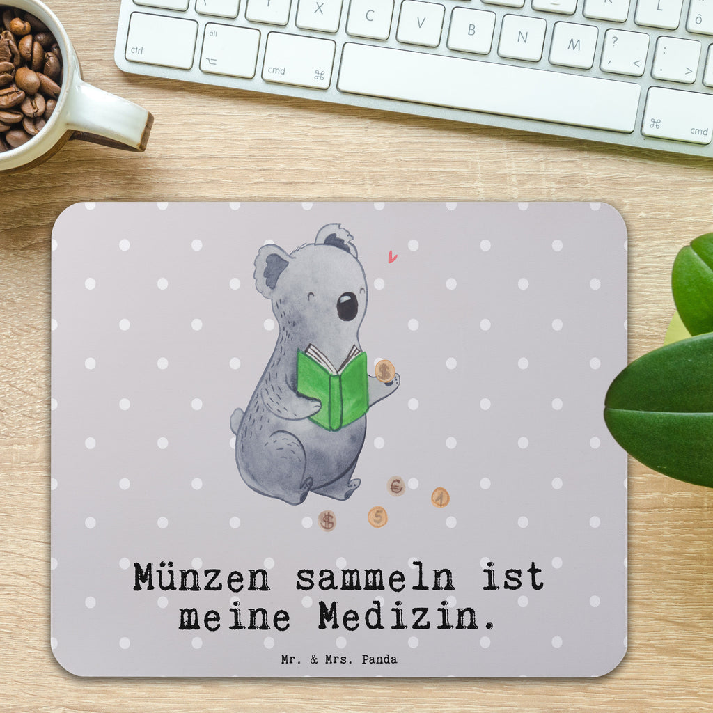 Mauspad Koala Münzen sammeln Medizin Mousepad, Computer zubehör, Büroausstattung, PC Zubehör, Arbeitszimmer, Mauspad, Einzigartiges Mauspad, Designer Mauspad, Mausunterlage, Mauspad Büro, Geschenk, Sport, Sportart, Hobby, Schenken, Danke, Dankeschön, Auszeichnung, Gewinn, Sportler, Münzen sammeln, Numismatik, Münzen aus aller Welt