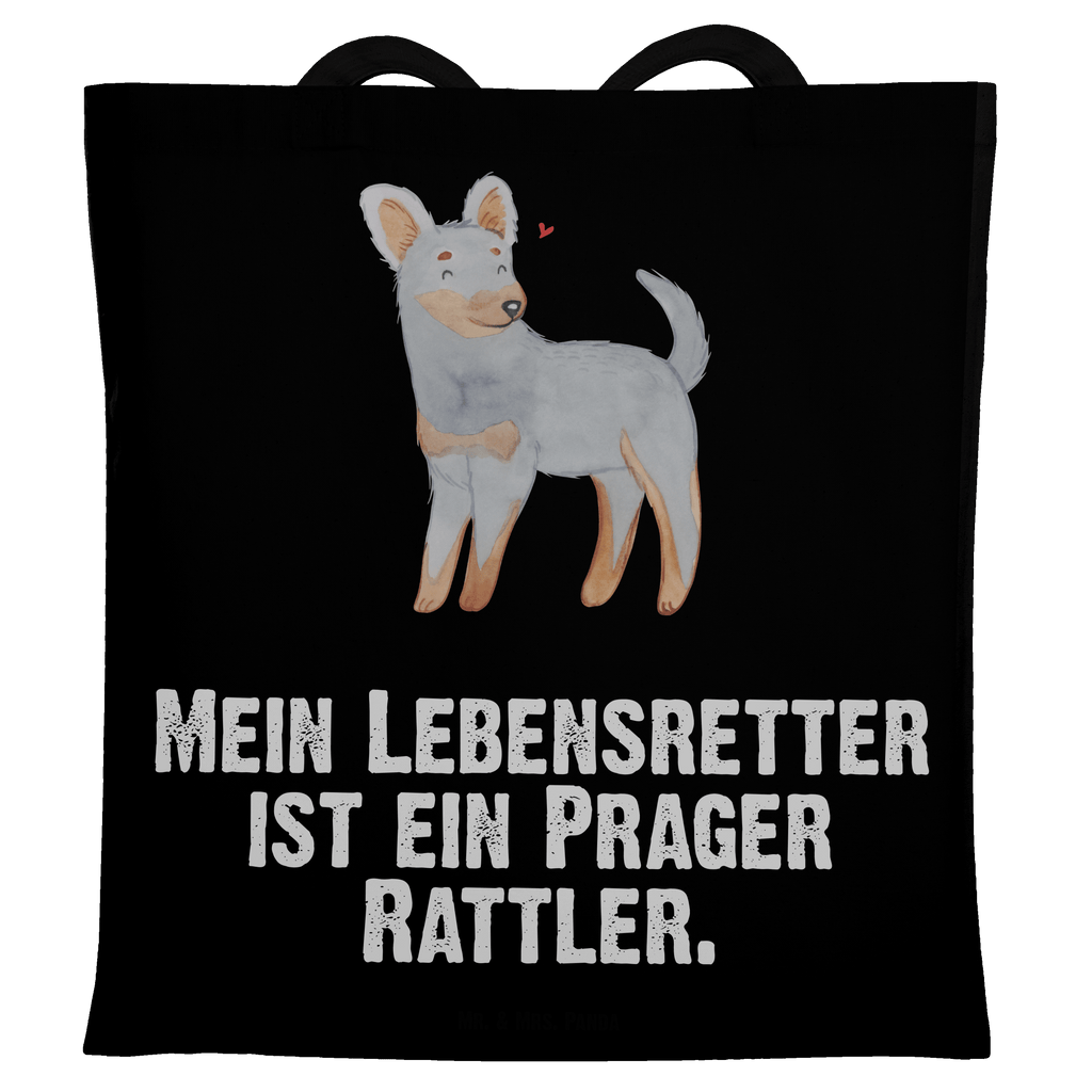 Tragetasche Prager Rattler Lebensretter Beuteltasche, Beutel, Einkaufstasche, Jutebeutel, Stoffbeutel, Tasche, Shopper, Umhängetasche, Strandtasche, Schultertasche, Stofftasche, Tragetasche, Badetasche, Jutetasche, Einkaufstüte, Laptoptasche, Hund, Hunderasse, Rassehund, Hundebesitzer, Geschenk, Tierfreund, Schenken, Welpe, Pincher, Prager Rattler