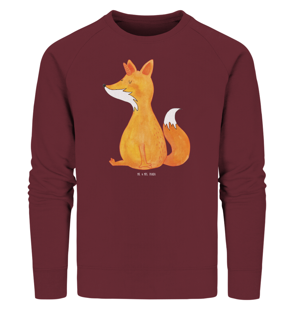 Organic Pullover Einhorn Wunsch Pullover, Pullover Männer, Pullover Frauen, Sweatshirt, Sweatshirt Männer, Sweatshirt Frauen, Unisex, Einhorn, Einhörner, Einhorn Deko, Pegasus, Unicorn, Fuchs, Unicorns, Fuchshörnchen, Fuchshorn, Foxycorn, Füchse