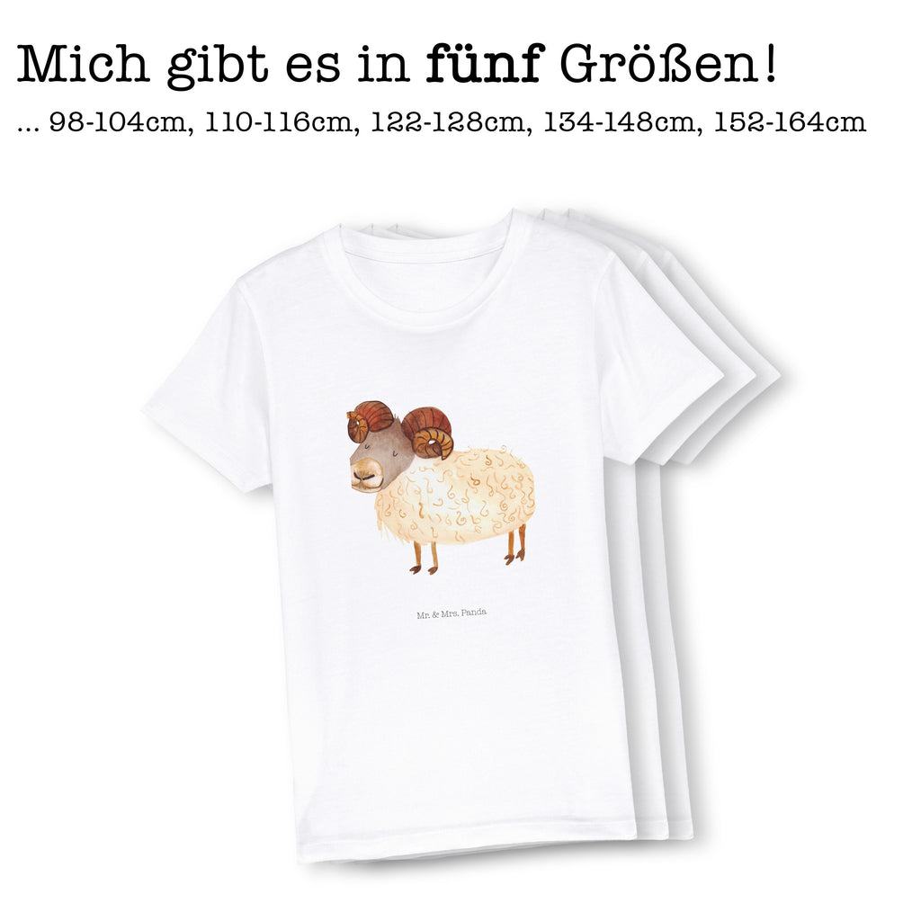 Organic Kinder T-Shirt Sternzeichen Widder Kinder T-Shirt, Kinder T-Shirt Mädchen, Kinder T-Shirt Jungen, Tierkreiszeichen, Sternzeichen, Horoskop, Astrologie, Aszendent, Widder Geschenk, Widder Sternzeichen, Geschenk März, Geschenk April, Geburtstag März, Geburtstag April, Bock, Schafbock