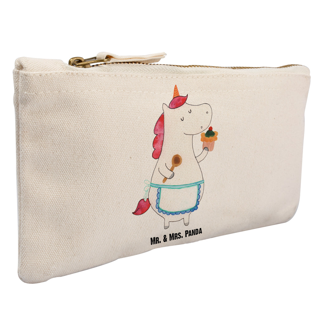 Schminktasche Einhorn Küchenfee Schminktasche, Kosmetiktasche, Kosmetikbeutel, Stiftemäppchen, Etui, Federmappe, Makeup, XXL, Schminketui, Kosmetiketui, Schlamperetui, Einhorn, Einhörner, Einhorn Deko, Pegasus, Unicorn, backen, Muffin, Motivation, Träumer, träumen, Bäckerin, Hobbykoch, Koch, Torte, Kuchen