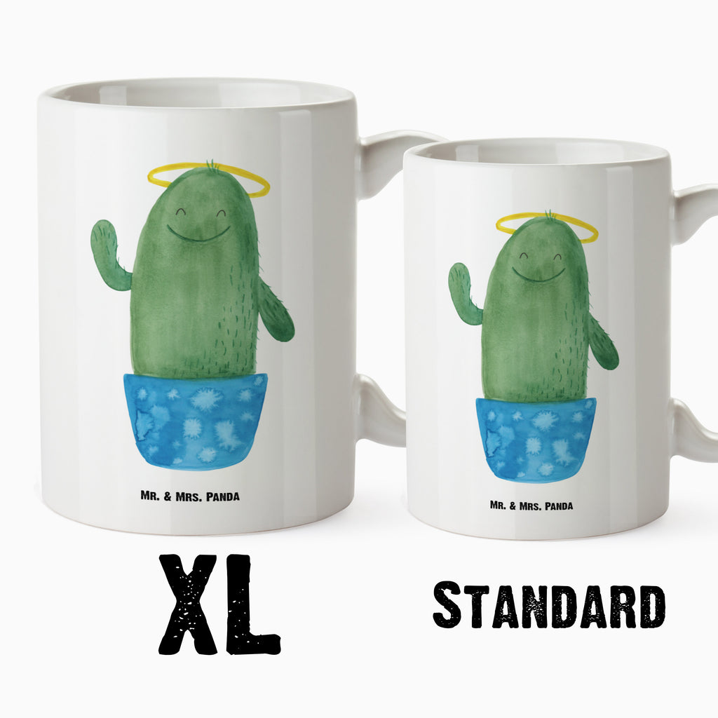 XL Tasse Kaktus Heilig XL Tasse, Große Tasse, Grosse Kaffeetasse, XL Becher, XL Teetasse, spülmaschinenfest, Jumbo Tasse, Groß, Kaktus, Kakteen, frech, lustig, Kind, Eltern, Familie, Bruder, Schwester, Schwestern, Freundin, Heiligenschein