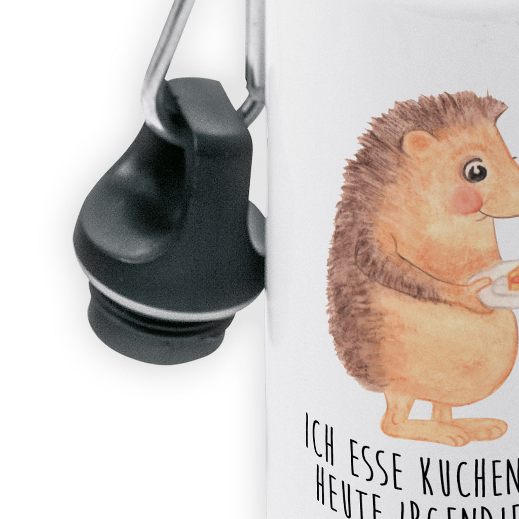 Kindertrinkflasche Igel mit Kuchenstück Kindertrinkflasche, Kinder Trinkflasche, Trinkflasche, Flasche, Kinderflasche, Kinder, Kids, Kindergarten Flasche, Grundschule, Jungs, Mädchen, Tiermotive, Gute Laune, lustige Sprüche, Tiere, Igel, Essen Spruch, Kuchen, Backen Geschenk, Kuchen backen, Einladung Party, Geburtstagskuchen, Torte