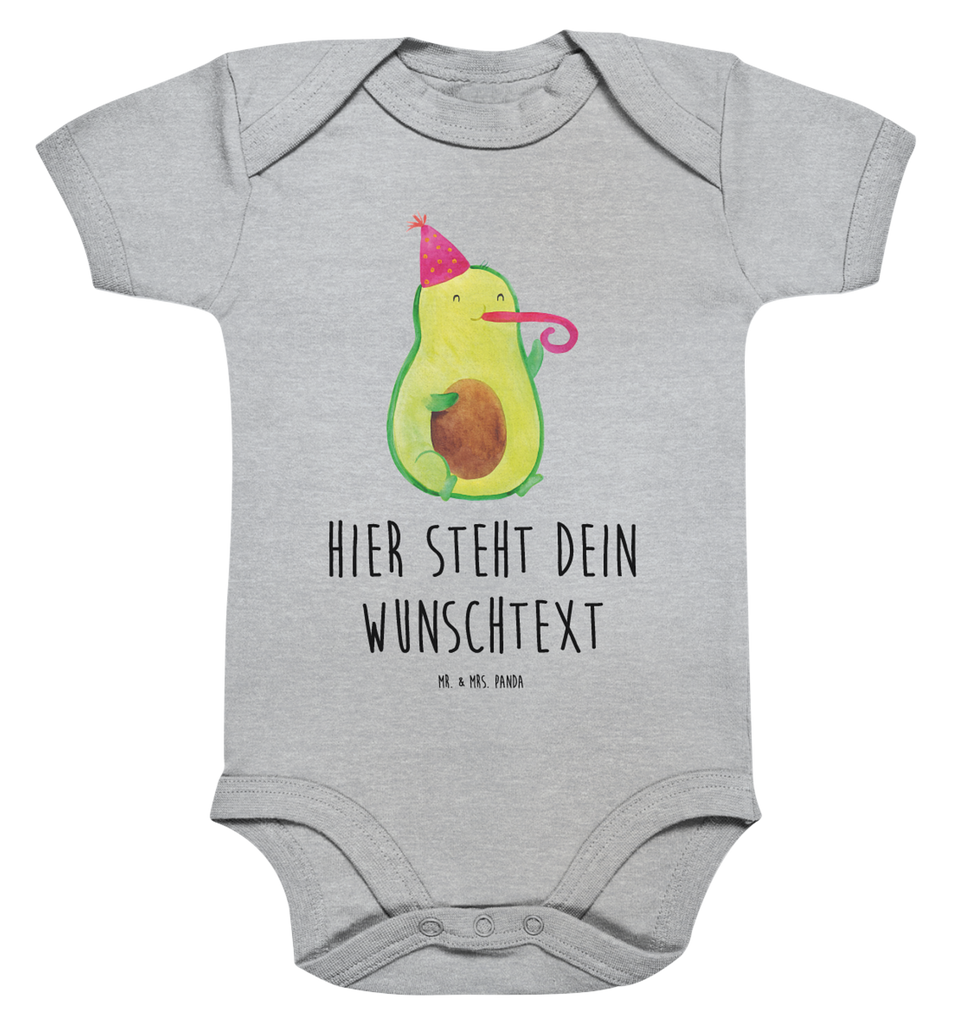 Personalisierter Baby Body Avocado Partyhupe Personalisierter Baby Body, Personalisierte Babykleidung, Personalisierter Babystrampler, Personalisierter Strampler, Personalisierter Wickelbody, Personalisierte Baby Erstausstattung, Junge, Mädchen, Avocado, Veggie, Vegan, Gesund, Party, Feierlichkeit, Feier, Fete, Geburtstag, Gute Laune, Tröte