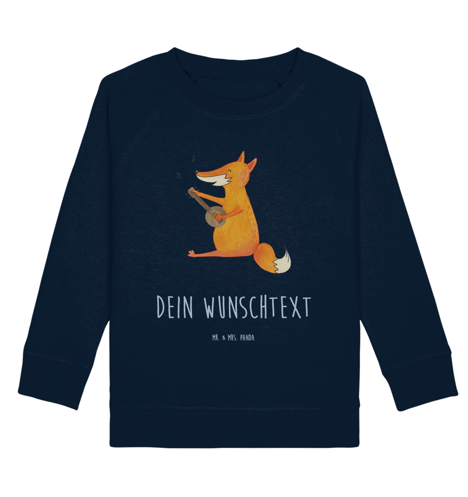 Personalisierter Kinder Pullover Fuchs Gitarre Personalisierter Kinder Pullover, Personalisiertes Kinder Sweatshirt, Jungen, Mädchen, Fuchs, Füchse, Geschenk Musiker, Musik Spruch, Musikerin, Sänger, Sängerin, Gitarre