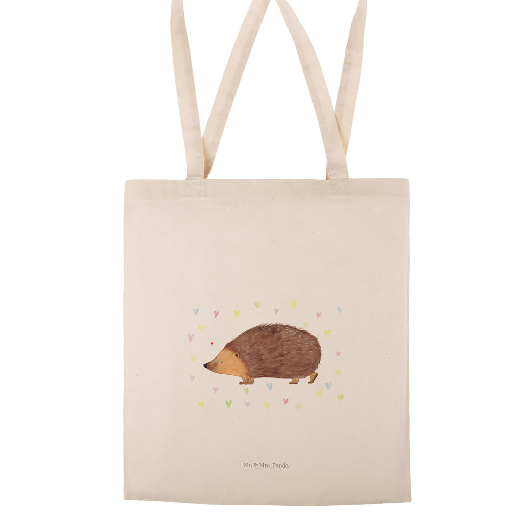 Tragetasche Igel Herzen Beuteltasche, Beutel, Einkaufstasche, Jutebeutel, Stoffbeutel, Tasche, Shopper, Umhängetasche, Strandtasche, Schultertasche, Stofftasche, Tragetasche, Badetasche, Jutetasche, Einkaufstüte, Laptoptasche, Tiermotive, Gute Laune, lustige Sprüche, Tiere, Liebe, Herz, Herzen, Igel, Vertrauen, Kuss, Leben