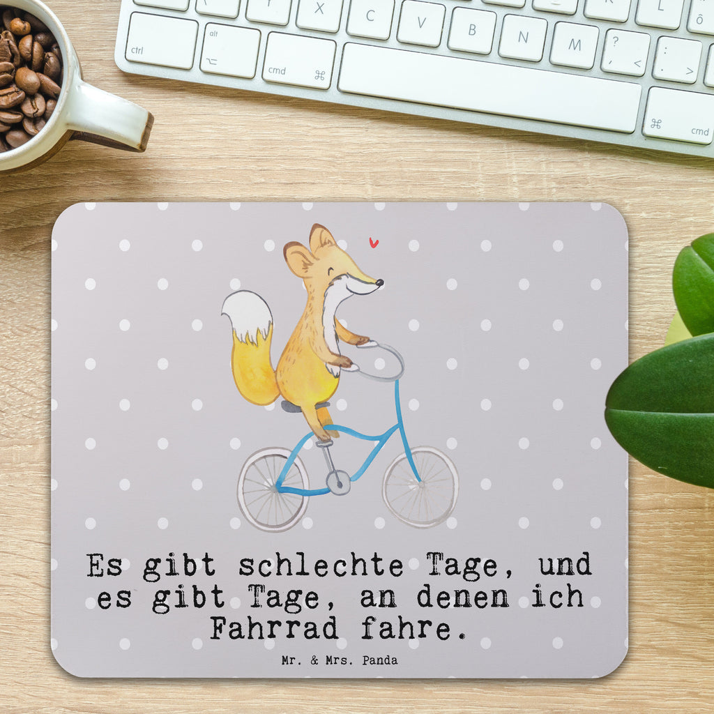 Mauspad Fuchs Fahrrad fahren Tage Mousepad, Computer zubehör, Büroausstattung, PC Zubehör, Arbeitszimmer, Mauspad, Einzigartiges Mauspad, Designer Mauspad, Mausunterlage, Mauspad Büro, Geschenk, Sport, Sportart, Hobby, Schenken, Danke, Dankeschön, Auszeichnung, Gewinn, Sportler, Fahrrad fahren, Radeln, Trekking, Mountainbiking, Radsport