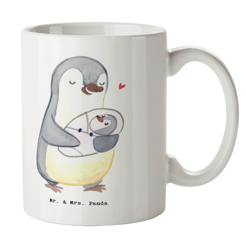 Tasse Krippenerzieher mit Herz Tasse, Kaffeetasse, Teetasse, Becher, Kaffeebecher, Teebecher, Keramiktasse, Porzellantasse, Büro Tasse, Geschenk Tasse, Tasse Sprüche, Tasse Motive, Beruf, Ausbildung, Jubiläum, Abschied, Rente, Kollege, Kollegin, Geschenk, Schenken, Arbeitskollege, Mitarbeiter, Firma, Danke, Dankeschön, Krippenerzieher, Kindertagesstätte, KITA, Eröffnung, Erzieher, Pädagoge