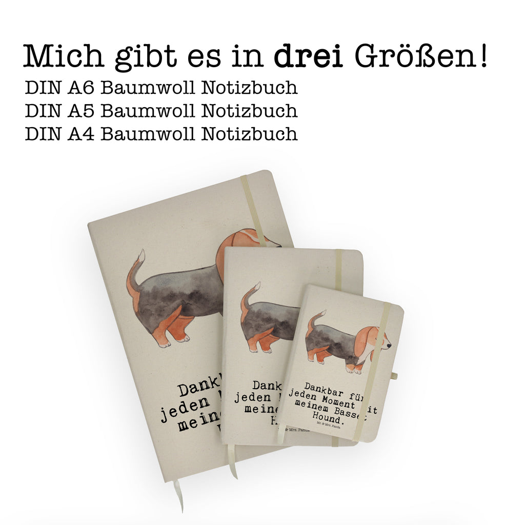 Baumwoll Notizbuch Basset Hound Moment Notizen, Eintragebuch, Tagebuch, Notizblock, Adressbuch, Journal, Kladde, Skizzenbuch, Notizheft, Schreibbuch, Schreibheft, Hund, Hunderasse, Rassehund, Hundebesitzer, Geschenk, Tierfreund, Schenken, Welpe, Basset Hound, Basset