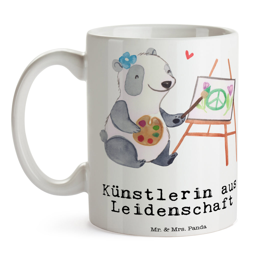 Tasse Künstlerin aus Leidenschaft Tasse, Kaffeetasse, Teetasse, Becher, Kaffeebecher, Teebecher, Keramiktasse, Porzellantasse, Büro Tasse, Geschenk Tasse, Tasse Sprüche, Tasse Motive, Beruf, Ausbildung, Jubiläum, Abschied, Rente, Kollege, Kollegin, Geschenk, Schenken, Arbeitskollege, Mitarbeiter, Firma, Danke, Dankeschön, Künstlerin, Malerin, Kunstmalerin, Galerie Eröffnung, Kunstschule