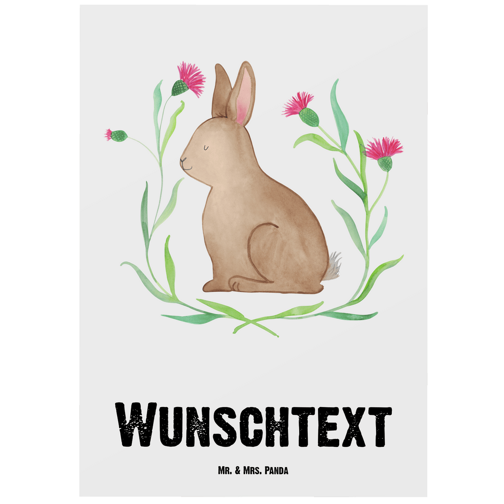 Personalisierte Postkarte Hase sitzend Postkarte mit Namen, Postkarte bedrucken, Postkarte mit Wunschtext, Postkarte personalisierbar, Geschenkkarte mit Namen, Grußkarte mit Namen, Karte mit Namen, Einladung mit Namen, Ansichtskarte mit Namen, Geschenkkarte mit Wunschtext, Grußkarte mit Wunschtext, Karte mit Wunschtext, Einladung mit Wunschtext, Ansichtskarte mit Wunschtext, Ostern, Osterhase, Ostergeschenke, Osternest, Osterdeko, Geschenke zu Ostern, Ostern Geschenk, Ostergeschenke Kinder, Ostern Kinder, Frohe Ostern, Ostergrüße, Osterblume, Liebe, Grüße, Hase, Kaninchen