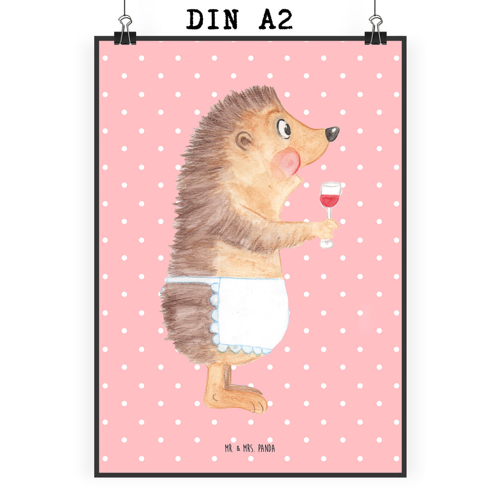 Poster Igel mit Wein Poster, Wandposter, Bild, Wanddeko, Küchenposter, Kinderposter, Wanddeko Bild, Raumdekoration, Wanddekoration, Handgemaltes Poster, Mr. & Mrs. Panda Poster, Designposter, Kunstdruck, Posterdruck, Tiermotive, Gute Laune, lustige Sprüche, Tiere, Wein Spruch, Igel, Geschenk Weintrinker, Geschenk Weinliebhaber, Wein Deko, Weinglas, Rotwein, Weißwein, Wein trinken