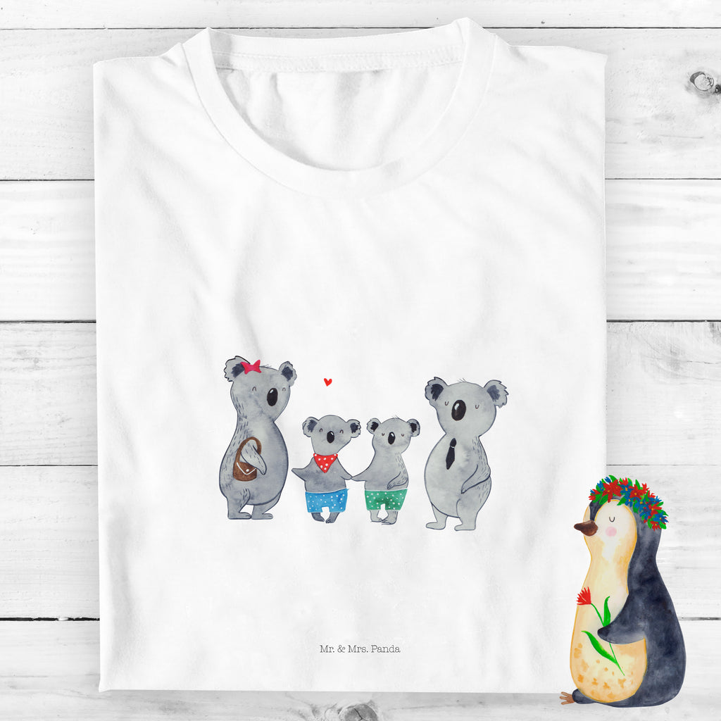 Organic Kinder T-Shirt Koala Familie zwei Kinder T-Shirt, Kinder T-Shirt Mädchen, Kinder T-Shirt Jungen, Familie, Vatertag, Muttertag, Bruder, Schwester, Mama, Papa, Oma, Opa, Koala, Koalabär, beste Familie, Familienzeit, Familienleben, Koalafamilie, Lieblingsfamilie