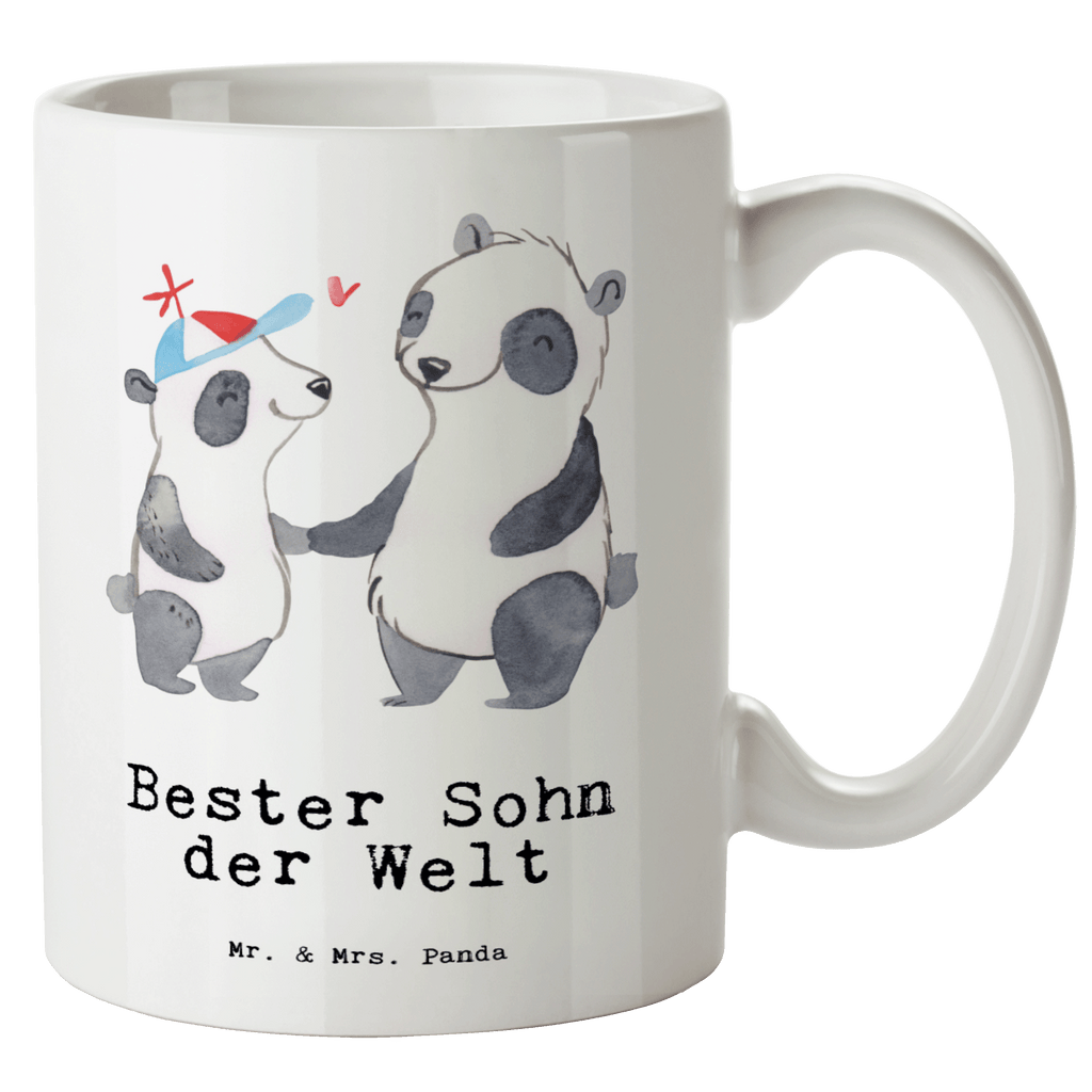 XL Tasse Panda Bester Sohn der Welt XL Tasse, Große Tasse, Grosse Kaffeetasse, XL Becher, XL Teetasse, spülmaschinenfest, Jumbo Tasse, Groß, für, Dankeschön, Geschenk, Schenken, Geburtstag, Geburtstagsgeschenk, Geschenkidee, Danke, Bedanken, Mitbringsel, Freude machen, Geschenktipp, Sohn, Sohnemann, Söhnchen, Bube, Bub, Nachwuchs, Nachkomme, Kind, Familie, Vater, Belohnung