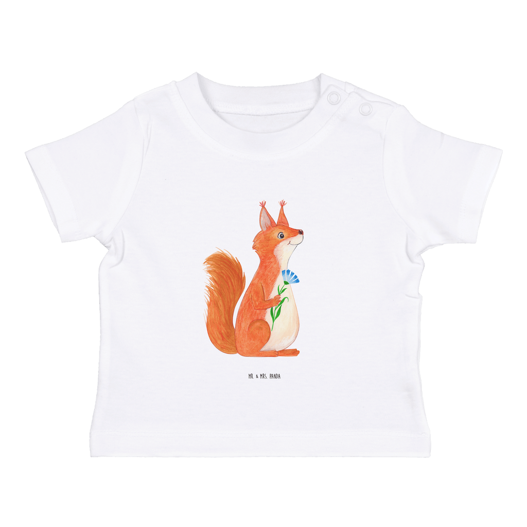 Organic Baby Shirt Eichhörnchen Blume Baby T-Shirt, Jungen Baby T-Shirt, Mädchen Baby T-Shirt, Shirt, Tiermotive, Gute Laune, lustige Sprüche, Tiere, Eichhörnchen, Eichhorn, Spruch positiv, Lachen, Spaß, Motivation Sprüche, Motivation Bilder, glücklich Spruch, Spruch Deko