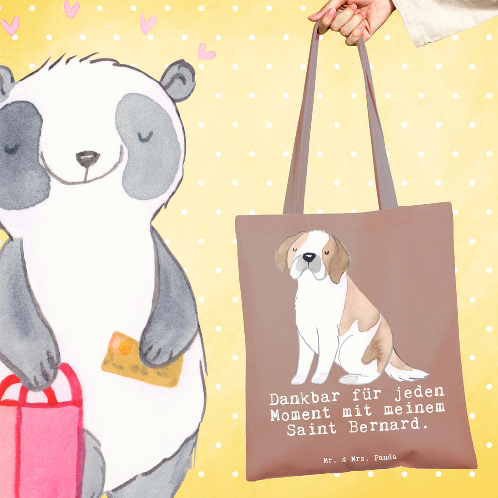 Tragetasche Saint Bernard Moment Beuteltasche, Beutel, Einkaufstasche, Jutebeutel, Stoffbeutel, Tasche, Shopper, Umhängetasche, Strandtasche, Schultertasche, Stofftasche, Tragetasche, Badetasche, Jutetasche, Einkaufstüte, Laptoptasche, Hund, Hunderasse, Rassehund, Hundebesitzer, Geschenk, Tierfreund, Schenken, Welpe, St. Bernhardshund, Chien du Saint-Bernard, Saint Bernard Dog, Perro San Bernardo, Saint Bernard