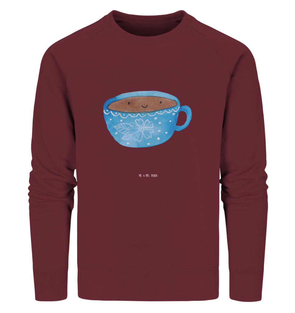 Organic Pullover Kaffee Tasse Pullover, Pullover Männer, Pullover Frauen, Sweatshirt, Sweatshirt Männer, Sweatshirt Frauen, Unisex, Tiermotive, Gute Laune, lustige Sprüche, Tiere, Kaffee, Tasse, Liebe, Geschmack, Genuss, Glücklich