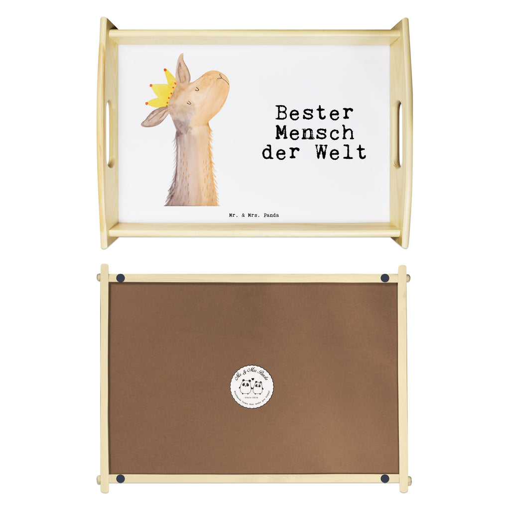 Serviertablett Lama Bester Mensch der Welt Serviertablett, Tablett, Holztablett, Küchentablett, Dekotablett, Frühstückstablett, für, Dankeschön, Geschenk, Schenken, Geburtstag, Geburtstagsgeschenk, Geschenkidee, Danke, Bedanken, Mitbringsel, Freude machen, Geschenktipp, Lieblingsmensch, Liebling, Lieblings Mensch, tollster Mensch, Vorbild, Partner, Ehemann, Ehefrau, Liebe, Valentinstag