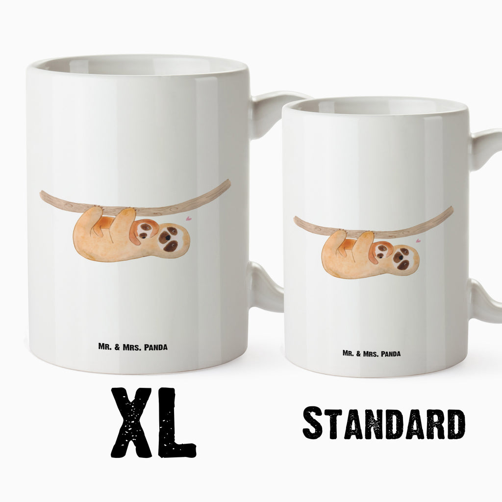 XL Tasse Faultier mit Kind XL Tasse, Große Tasse, Grosse Kaffeetasse, XL Becher, XL Teetasse, spülmaschinenfest, Jumbo Tasse, Groß, Faultier, Faultier Geschenk, Faultier Deko, Kind, Baby, Liebe, Mutter, Mama, Geburt, Kinder, Faulheit, Spaß, Niedlichkeit