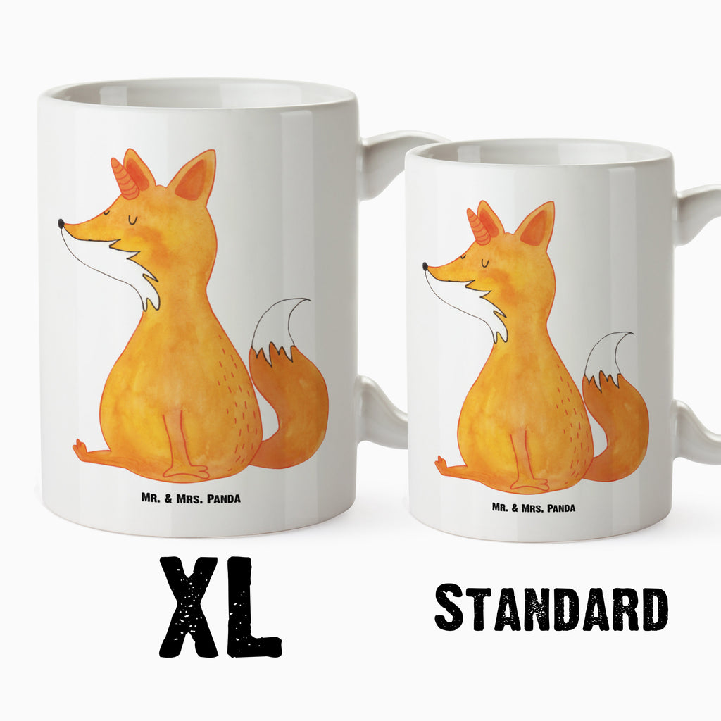 XL Tasse Fuchshörnchen Wunsch XL Tasse, Große Tasse, Grosse Kaffeetasse, XL Becher, XL Teetasse, spülmaschinenfest, Jumbo Tasse, Groß, Einhorn, Einhörner, Einhorn Deko, Pegasus, Unicorn, Fuchs, Unicorns, Fuchshörnchen, Fuchshorn, Foxycorn, Füchse