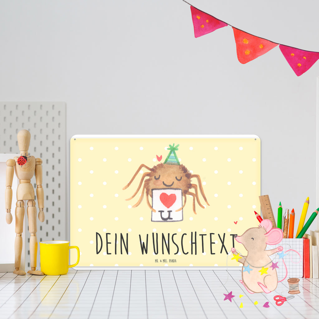 Personalisiertes Blechschild Spinne Agathe Brief Blechschild, Metallschild, Geschenk Schild, Schild, Magnet-Metall-Schild, Deko Schild, Wandschild, Wand-Dekoration, Türschild, Spinne Agathe, Spinne, Agathe, Videos, Merchandise, Liebesbeweis, Ich Liebe dich, Heiratsantrag, Verliebt, Liebespaar, Liebesgeschenk, Treuebeweis, Treuetest