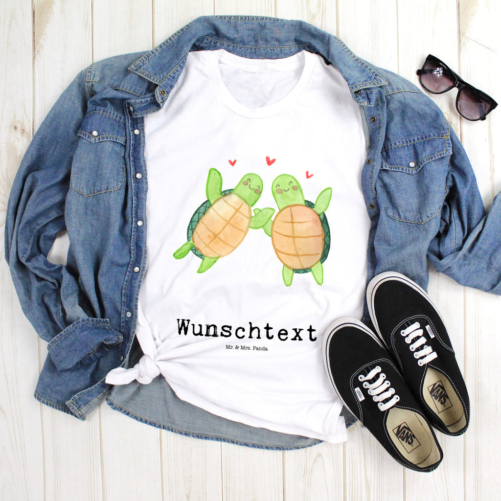 Personalisiertes T-Shirt Schildkröten Paar T-Shirt, Shirt, Tshirt, Lustiges T-Shirt, T-Shirt mit Spruch, Party, Junggesellenabschied, Jubiläum, Geburstag, Herrn, Damen, Männer, Frauen, Schlafshirt, Nachthemd, Sprüche, Liebe, Partner, Freund, Freundin, Ehemann, Ehefrau, Heiraten, Verlobung, Heiratsantrag, Liebesgeschenk, Jahrestag, Hocheitstag, Valentinstag, Geschenk für Frauen, Hochzeitstag, Mitbringsel, Geschenk für Freundin, Geschenk für Partner, Liebesbeweis, für Männer, für Ehemann