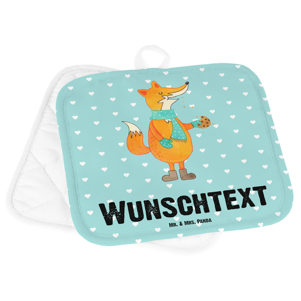 Personalisierte Topflappen Fuchs Keks Topflappen personalisiert, Personalisierte Topfuntersetzer, Personalisierter Ofenhandschuh, Topflappen Set personalisiert, Topflappen mit Namen, Namensaufdruck, Fuchs, Füchse, Backen Spruch, Kekse, Winter, Weihnachtszeit, Plätzchen, Liebe, Küche Deko