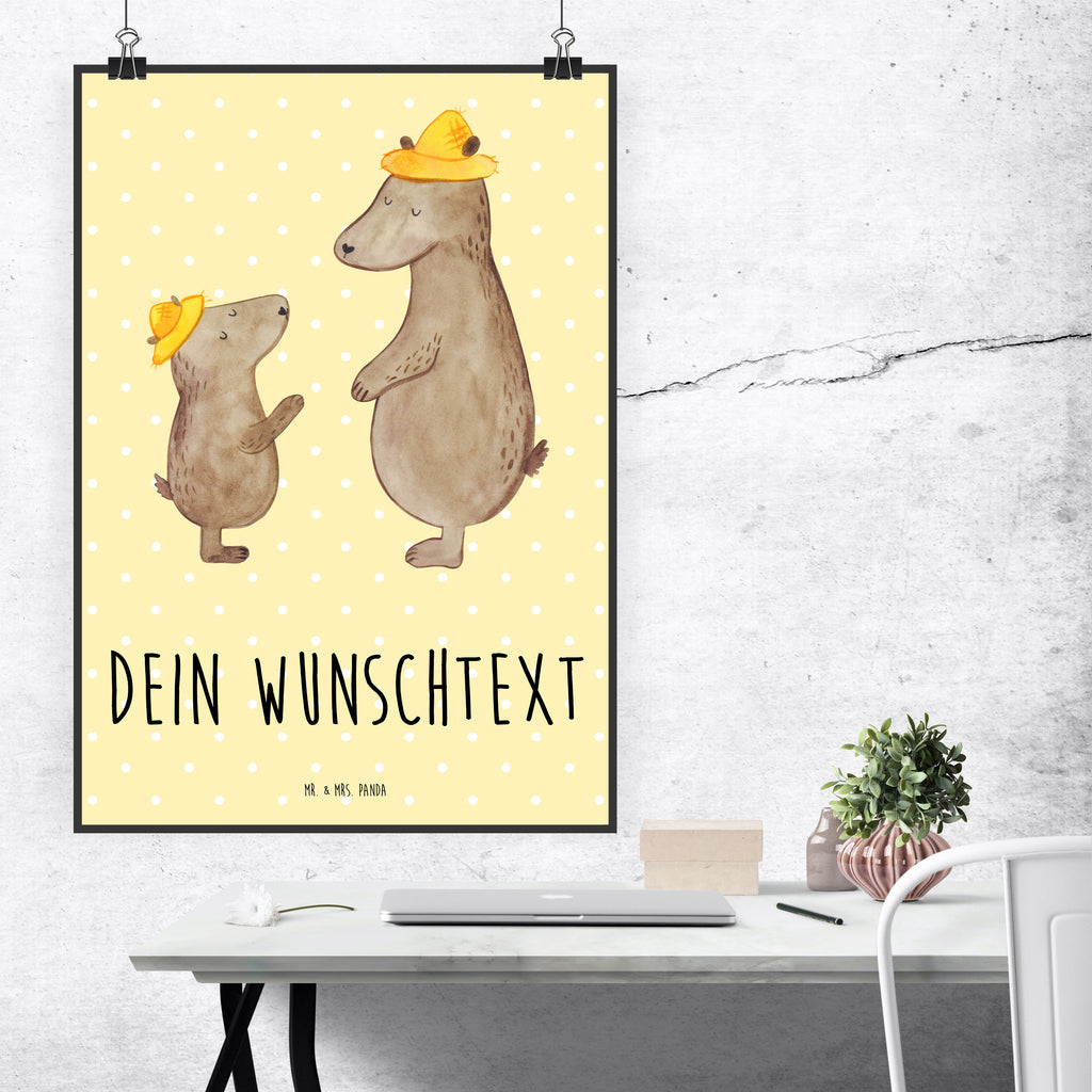 Personalisiertes Poster Bären mit Hut Personalisiertes Poster, Personalisiertes Wandposter, Personalisiertes Bild, Personalisierte Wanddeko, Personalisiertes Küchenposter, Personalisiertes Kinderposter, Personalisierte Wanddeko Bild, Personalisierte Raumdekoration, Personalisierte Wanddekoration, Personalisiertes Handgemaltes Poster, Personalisiertes Designposter, Personalisierter Kunstdruck, Personalisierter Posterdruck, Poster mit Namen, Wandposter mit Namen, Bild mit Namen, Wanddeko mit Namen, Küchenposter mit Namen, Kinderposter mit Namen, Wanddeko Bild mit Namen, Raumdekoration mit Namen, Wanddekoration mit Namen, Kunstdruck mit Namen, Posterdruck mit Namen, Wunschtext Poster, Poster selbst gestalten., Familie, Vatertag, Muttertag, Bruder, Schwester, Mama, Papa, Oma, Opa, Bär, Bären, Vater, Papi, Paps, Dad, Daddy, Lieblingsmensch, Sohn, Söhne, Kind, Kinder, Vater-Sohn, Family, Vorbild