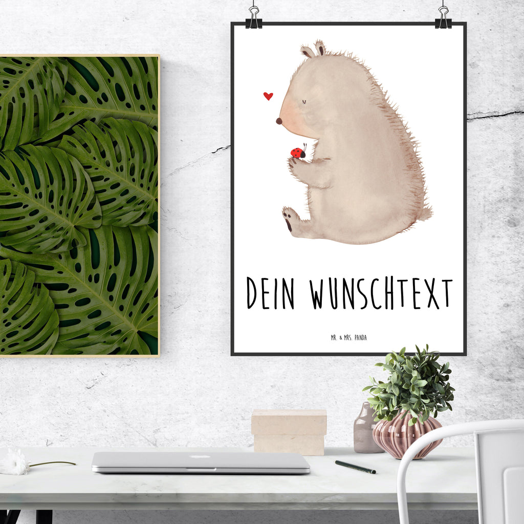 Personalisiertes Poster Bär mit Marienkäfer Personalisiertes Poster, Personalisiertes Wandposter, Personalisiertes Bild, Personalisierte Wanddeko, Personalisiertes Küchenposter, Personalisiertes Kinderposter, Personalisierte Wanddeko Bild, Personalisierte Raumdekoration, Personalisierte Wanddekoration, Personalisiertes Handgemaltes Poster, Personalisiertes Designposter, Personalisierter Kunstdruck, Personalisierter Posterdruck, Poster mit Namen, Wandposter mit Namen, Bild mit Namen, Wanddeko mit Namen, Küchenposter mit Namen, Kinderposter mit Namen, Wanddeko Bild mit Namen, Raumdekoration mit Namen, Wanddekoration mit Namen, Kunstdruck mit Namen, Posterdruck mit Namen, Wunschtext Poster, Poster selbst gestalten., Bär, Teddy, Teddybär, Marienkäfer, Liebe, Freiheit, Motivation, Das Leben ist schön