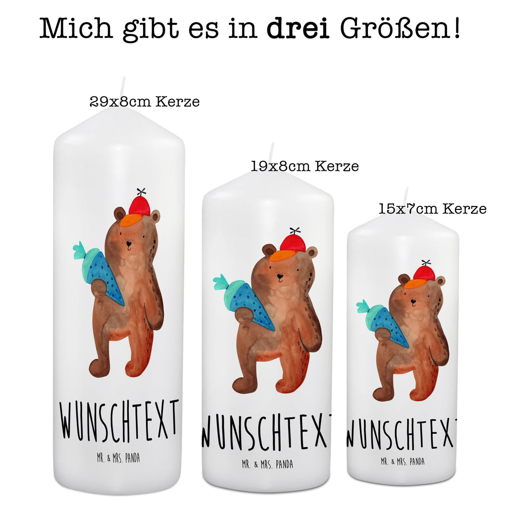 Personalisierte Kerze Bär mit Schultüte Kerze, Taufkerze, Kommunionskerze, Geburtstagskerze, Geschenk Kerze, Taufgeschenk Kerze, Kerze mit Druck, Besondere Kerze, Geschenkidee Kerze, Kerze für Kommunion, kerze personalisiert, personalisierte kerze, personalisierte kerzen, Bär, Teddy, Teddybär, Bär Motiv, Schultüte, Erster Schultag Geschenk, Einschulung Geschenk, Schule Geschenk, Grundschule, Schulanfang, Schulbeginn