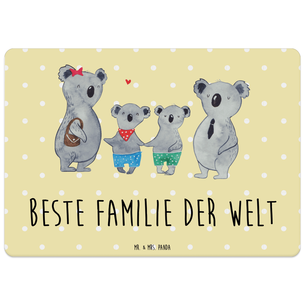 Tischset Koala Familie zwei Tischset, Tischuntersetzer, Platzset, Tischsets abwaschbar, Tischunterlage, Familie, Vatertag, Muttertag, Bruder, Schwester, Mama, Papa, Oma, Opa, Koala, Koalabär, beste Familie, Familienzeit, Familienleben, Koalafamilie, Lieblingsfamilie