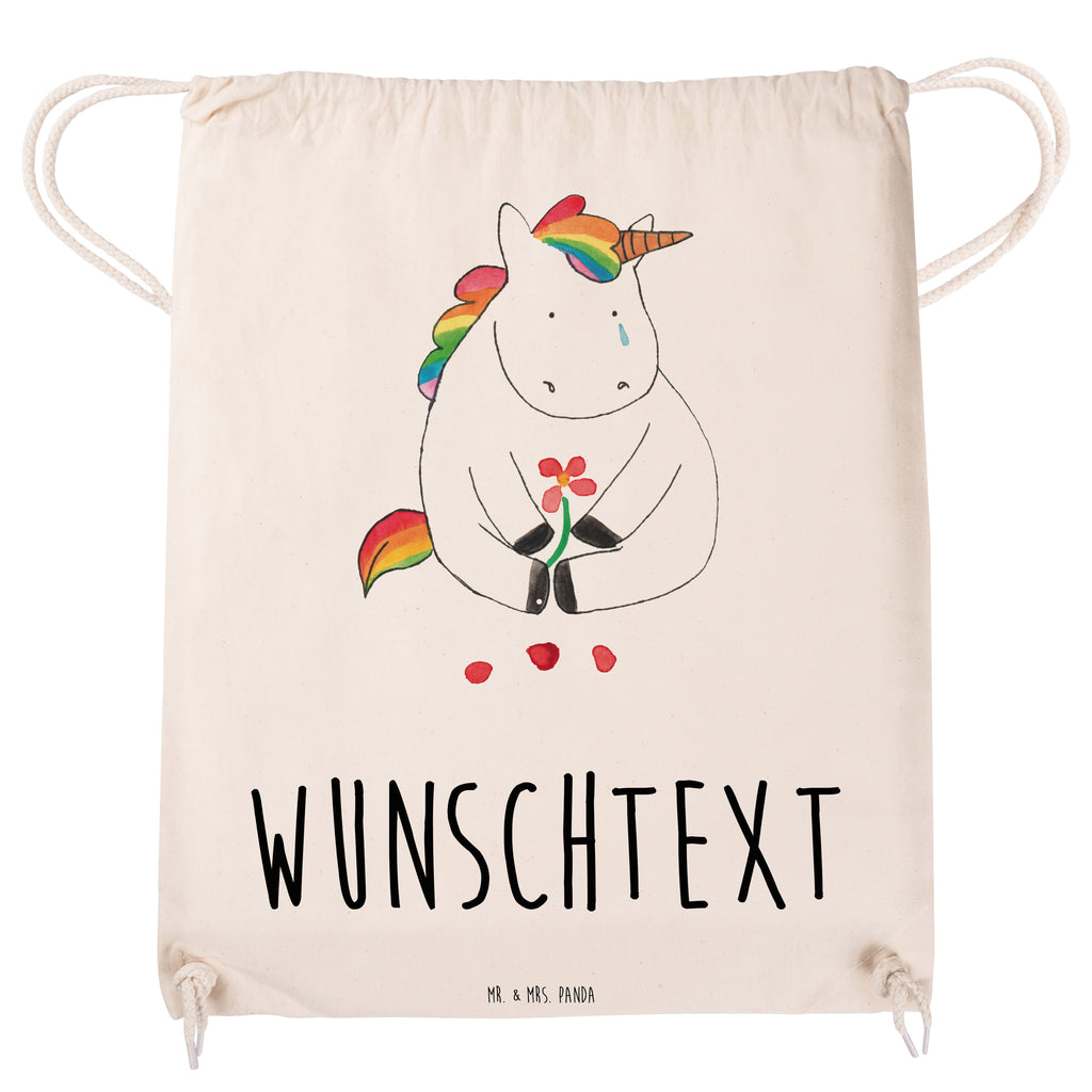 Personalisierter Sportbeutel Einhorn Traurig Personalisierter Sportbeutel, Personalisierter Beutel, Personalisierte Sporttasche, Personalisierter Tasche, Personalisierter Stoffbeutel, Personalisierter Sportbeutel Kinder, Sportbeutel mit Namen, Turnbeutel mit Namen, Beutel mit Namen, Sporttasche mit Namen, Tasche mit Namen, Stoffbeutel mit Namen, Sportbeutel Kinder mit Namen, Wunschtext, Wunschnamen, Personalisierbar, Personalisierung, Einhorn, Einhörner, Einhorn Deko, Pegasus, Unicorn, Glitzer, Trösten. Freundschaft, Freunde, Liebe, Trauer, Grußkarte, Blume