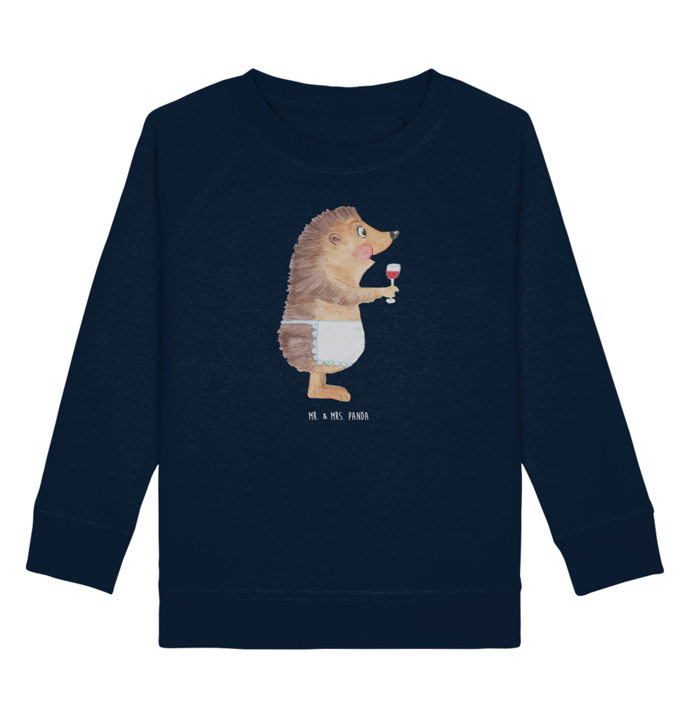 Organic Kinder Pullover Igel mit Wein Kinder Pullover, Kinder Sweatshirt, Jungen, Mädchen, Tiermotive, Gute Laune, lustige Sprüche, Tiere, Wein Spruch, Igel, Geschenk Weintrinker, Geschenk Weinliebhaber, Wein Deko, Weinglas, Rotwein, Weißwein, Wein trinken