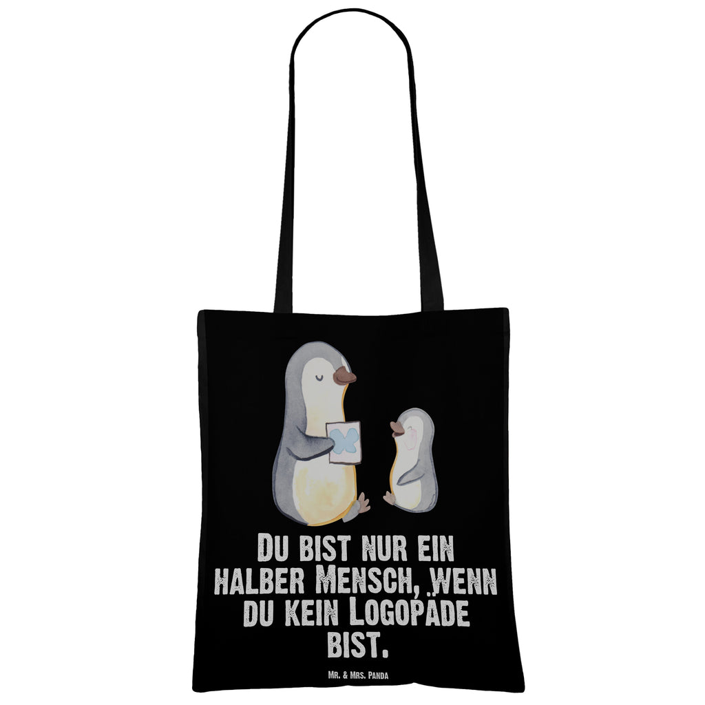 Tragetasche Logopäde mit Herz Beuteltasche, Beutel, Einkaufstasche, Jutebeutel, Stoffbeutel, Tasche, Shopper, Umhängetasche, Strandtasche, Schultertasche, Stofftasche, Tragetasche, Badetasche, Jutetasche, Einkaufstüte, Laptoptasche, Beruf, Ausbildung, Jubiläum, Abschied, Rente, Kollege, Kollegin, Geschenk, Schenken, Arbeitskollege, Mitarbeiter, Firma, Danke, Dankeschön, Logopäde, Logopädie, Studium