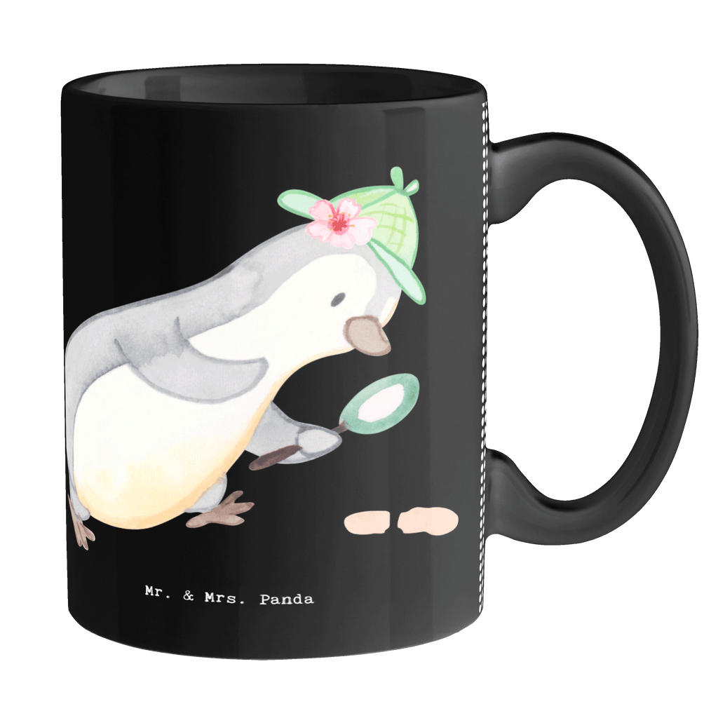 Tasse Detektivin mit Herz Tasse, Kaffeetasse, Teetasse, Becher, Kaffeebecher, Teebecher, Keramiktasse, Porzellantasse, Büro Tasse, Geschenk Tasse, Tasse Sprüche, Tasse Motive, Kaffeetassen, Tasse bedrucken, Designer Tasse, Cappuccino Tassen, Schöne Teetassen, Beruf, Ausbildung, Jubiläum, Abschied, Rente, Kollege, Kollegin, Geschenk, Schenken, Arbeitskollege, Mitarbeiter, Firma, Danke, Dankeschön, Detektivin, Ermittlerin, Agentin, Privatdetektei, Berufsdetektivin, Wirtschaftsdetektei, Detektivausbildung, Spurensuche