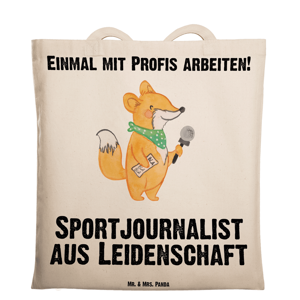 Tragetasche Sportjournalist aus Leidenschaft Beuteltasche, Beutel, Einkaufstasche, Jutebeutel, Stoffbeutel, Tasche, Shopper, Umhängetasche, Strandtasche, Schultertasche, Stofftasche, Tragetasche, Badetasche, Jutetasche, Einkaufstüte, Laptoptasche, Beruf, Ausbildung, Jubiläum, Abschied, Rente, Kollege, Kollegin, Geschenk, Schenken, Arbeitskollege, Mitarbeiter, Firma, Danke, Dankeschön, Sportjournalist, Journalist, Reporter, Redakteur, Pressebüro, Studium