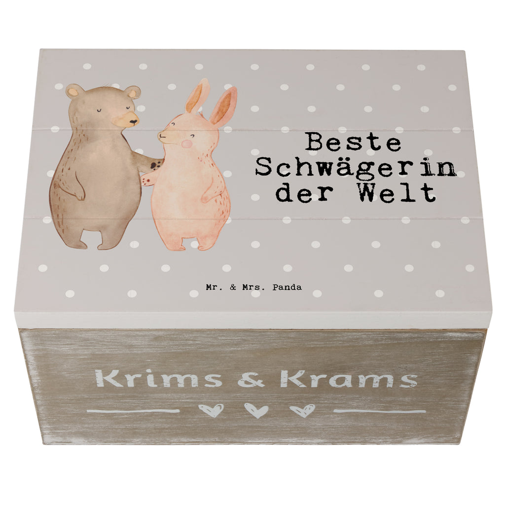 Holzkiste Hase Beste Schwägerin der Welt Holzkiste, Kiste, Schatzkiste, Truhe, Schatulle, XXL, Erinnerungsbox, Erinnerungskiste, Dekokiste, Aufbewahrungsbox, Geschenkbox, Geschenkdose, für, Dankeschön, Geschenk, Schenken, Geburtstag, Geburtstagsgeschenk, Geschenkidee, Danke, Bedanken, Mitbringsel, Freude machen, Geschenktipp, Schwägerin, Schwähgerin, Schwippschwägerin, Familie, Verwandtschaft, angeheiratet, Frau, Ehemann, Schwester, Ehefrau, Bruder, Partner