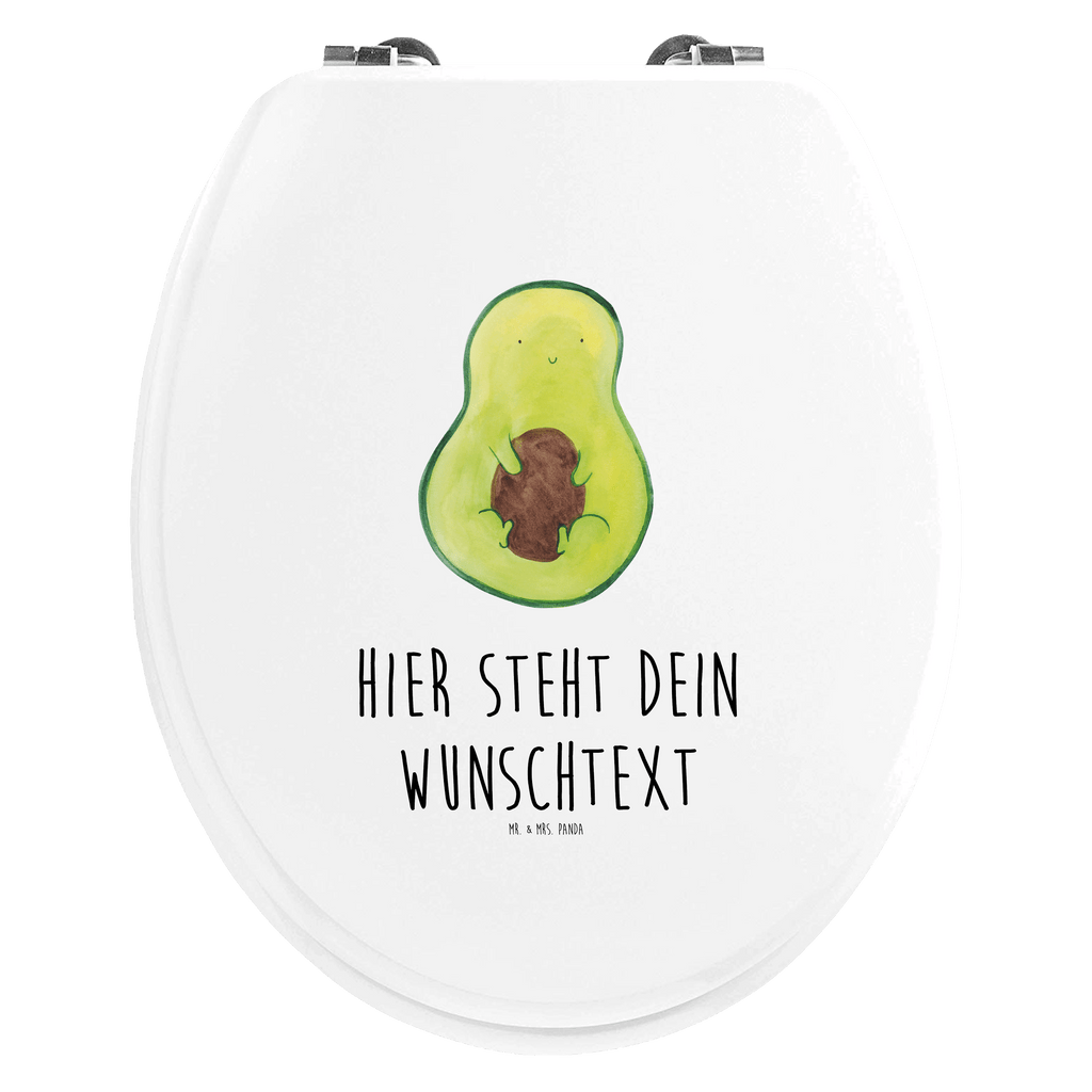 Personalisierter WC Sitz Motiv Avocado mit Kern Personalisierte Klobrille, Personalisierter Klodeckel, Personalisierter Toilettendeckel, Personalisierter WC-Sitz, Toilettendeckel mit Namen, WC Sitz mit Namen, Avocado, Veggie, Vegan, Gesund, Avokado, Avocadokern, Kern, Pflanze, Spruch Leben