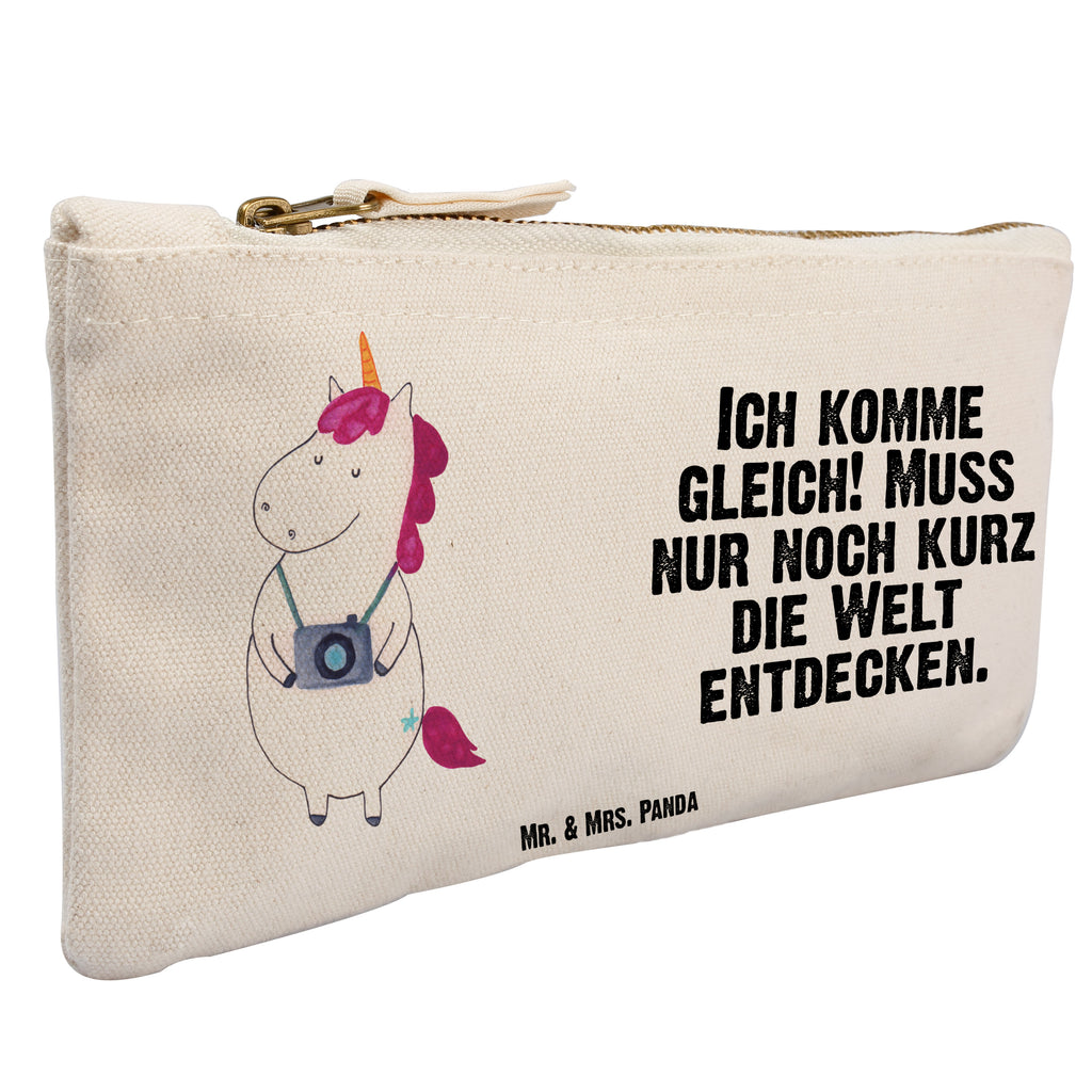 Schminktasche Einhorn Fotograf Schminktasche, Kosmetiktasche, Kosmetikbeutel, Stiftemäppchen, Etui, Federmappe, Makeup, XXL, Schminketui, Kosmetiketui, Schlamperetui, Einhorn, Einhörner, Einhorn Deko, Pegasus, Unicorn, Fotograf, Fotografie, Kamera, Reisen, Weltreise, Weltenbummler, Urlaub, Tourist, Kurztrip, Reise, Städtereise