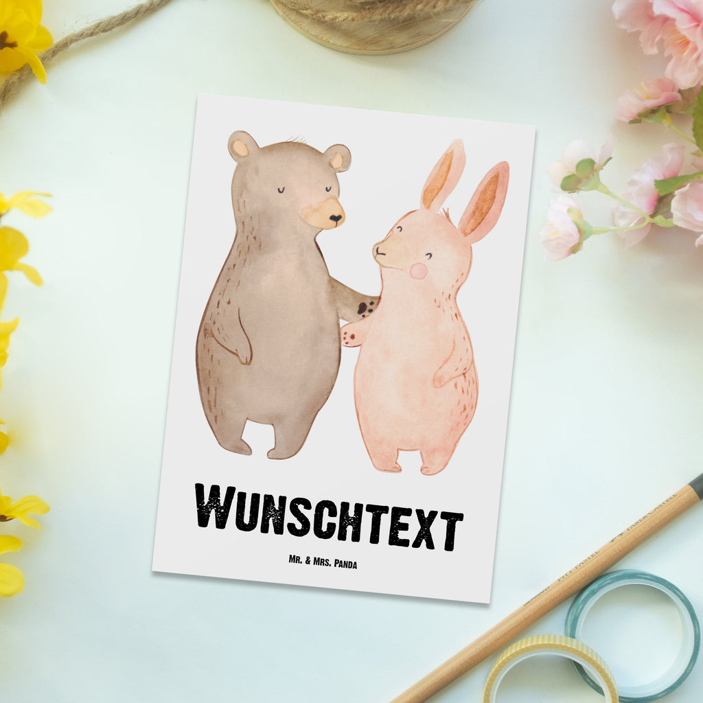 Personalisierte Postkarte Hase Beste Schwägerin der Welt Postkarte mit Namen, Postkarte bedrucken, Postkarte mit Wunschtext, Postkarte personalisierbar, Geschenkkarte mit Namen, Grußkarte mit Namen, Karte mit Namen, Einladung mit Namen, Ansichtskarte mit Namen, Geschenkkarte mit Wunschtext, Grußkarte mit Wunschtext, Karte mit Wunschtext, Einladung mit Wunschtext, Ansichtskarte mit Wunschtext, für, Dankeschön, Geschenk, Schenken, Geburtstag, Geburtstagsgeschenk, Geschenkidee, Danke, Bedanken, Mitbringsel, Freude machen, Geschenktipp, Schwägerin, Schwähgerin, Schwippschwägerin, Familie, Verwandtschaft, angeheiratet, Frau, Ehemann, Schwester, Ehefrau, Bruder, Partner