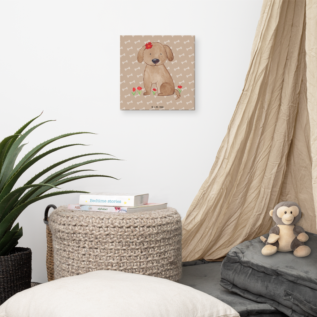 Leinwand Bild Hund Hundedame Leinwand, Bild, Kunstdruck, Wanddeko, Dekoration, Hund, Hundemotiv, Haustier, Hunderasse, Tierliebhaber, Hundebesitzer, Sprüche, Hunde, Hundeliebe, Hundeglück, Liebe, Frauchen