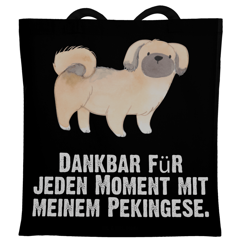 Tragetasche Pekingese Moment Beuteltasche, Beutel, Einkaufstasche, Jutebeutel, Stoffbeutel, Tasche, Shopper, Umhängetasche, Strandtasche, Schultertasche, Stofftasche, Tragetasche, Badetasche, Jutetasche, Einkaufstüte, Laptoptasche, Hund, Hunderasse, Rassehund, Hundebesitzer, Geschenk, Tierfreund, Schenken, Welpe, Pekingese, Pekinese, Peking-Palasthund