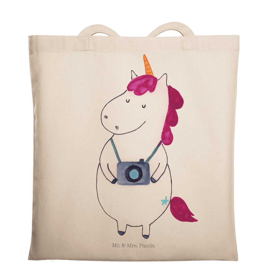 Tragetasche Einhorn Fotograf Beuteltasche, Beutel, Einkaufstasche, Jutebeutel, Stoffbeutel, Tasche, Shopper, Umhängetasche, Strandtasche, Schultertasche, Stofftasche, Tragetasche, Badetasche, Jutetasche, Einkaufstüte, Laptoptasche, Einhorn, Einhörner, Einhorn Deko, Pegasus, Unicorn, Fotograf, Fotografie, Kamera, Reisen, Weltreise, Weltenbummler, Urlaub, Tourist, Kurztrip, Reise, Städtereise