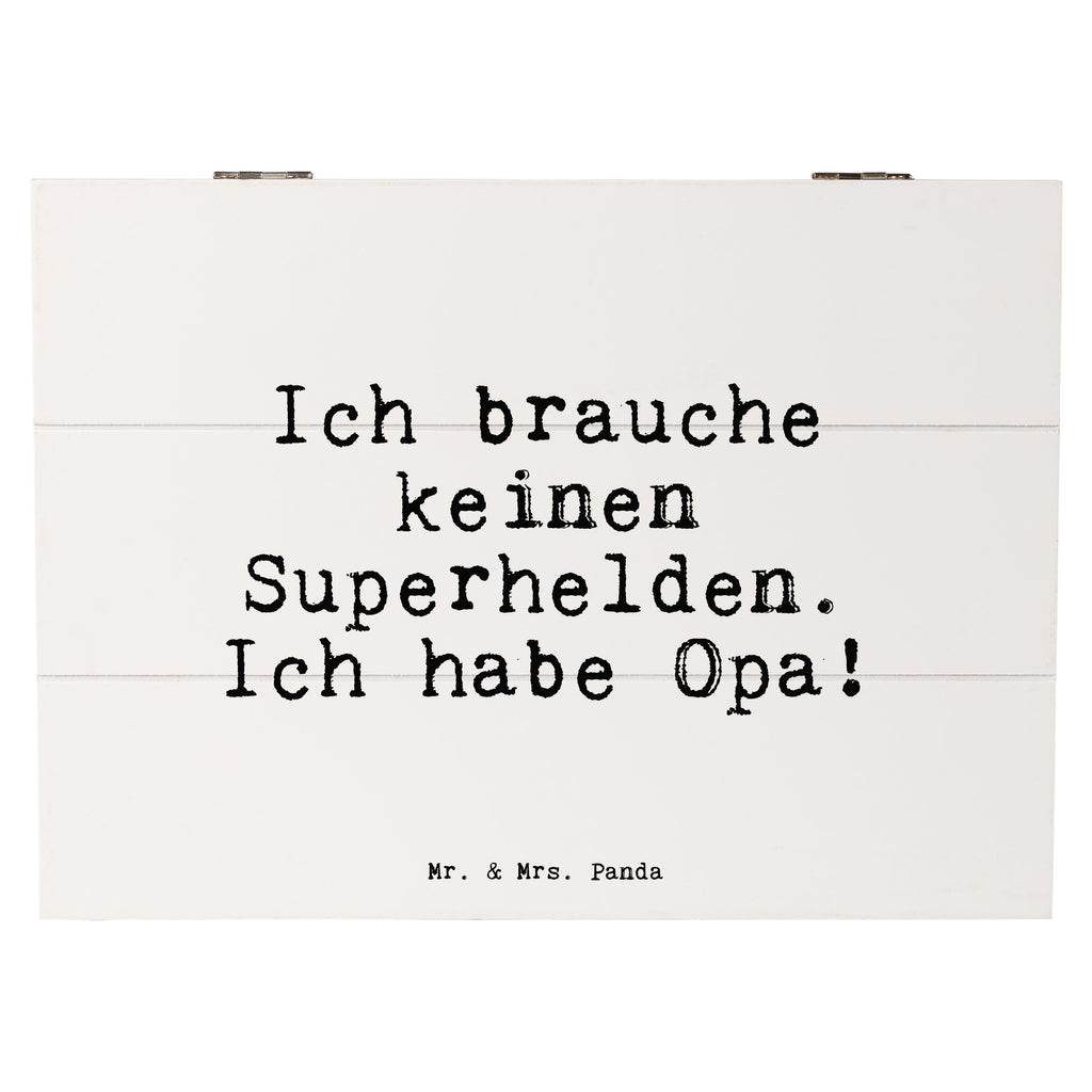 Holzkiste Sprüche und Zitate Ich brauche keinen Superhelden. Ich habe Opa! Holzkiste, Kiste, Schatzkiste, Truhe, Schatulle, XXL, Erinnerungsbox, Erinnerungskiste, Dekokiste, Aufbewahrungsbox, Geschenkbox, Geschenkdose, Spruch, Sprüche, lustige Sprüche, Weisheiten, Zitate, Spruch Geschenke, Spruch Sprüche Weisheiten Zitate Lustig Weisheit Worte